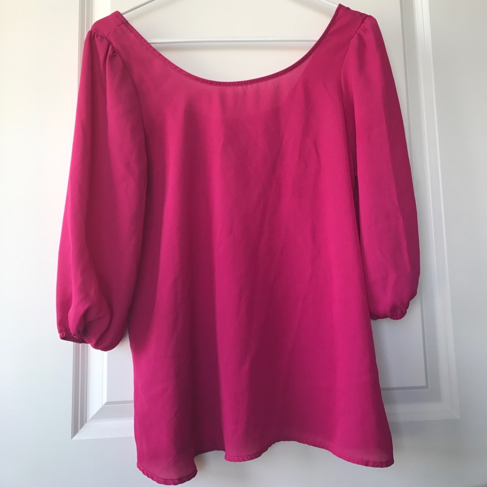 Charlotte Russe hot pink top