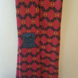 Hermes 7000 SA Pattern Necktie
