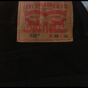 Men's black Levi's