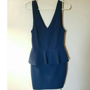 Peplum dress