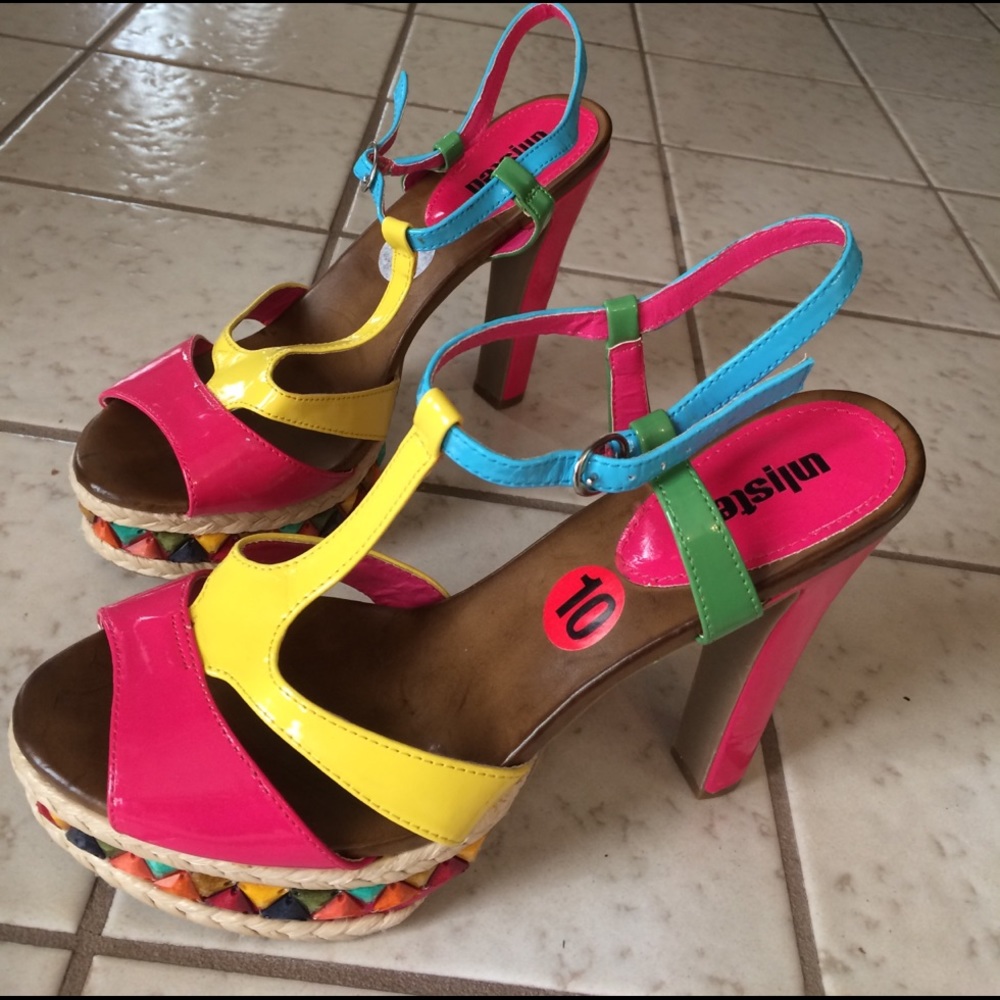 New! Unlisted Size 10 Platform Heels