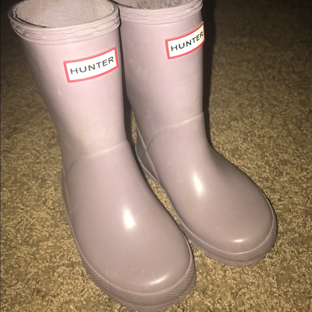 Hunter rain boots