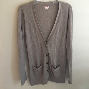 Light brown button up cardigan