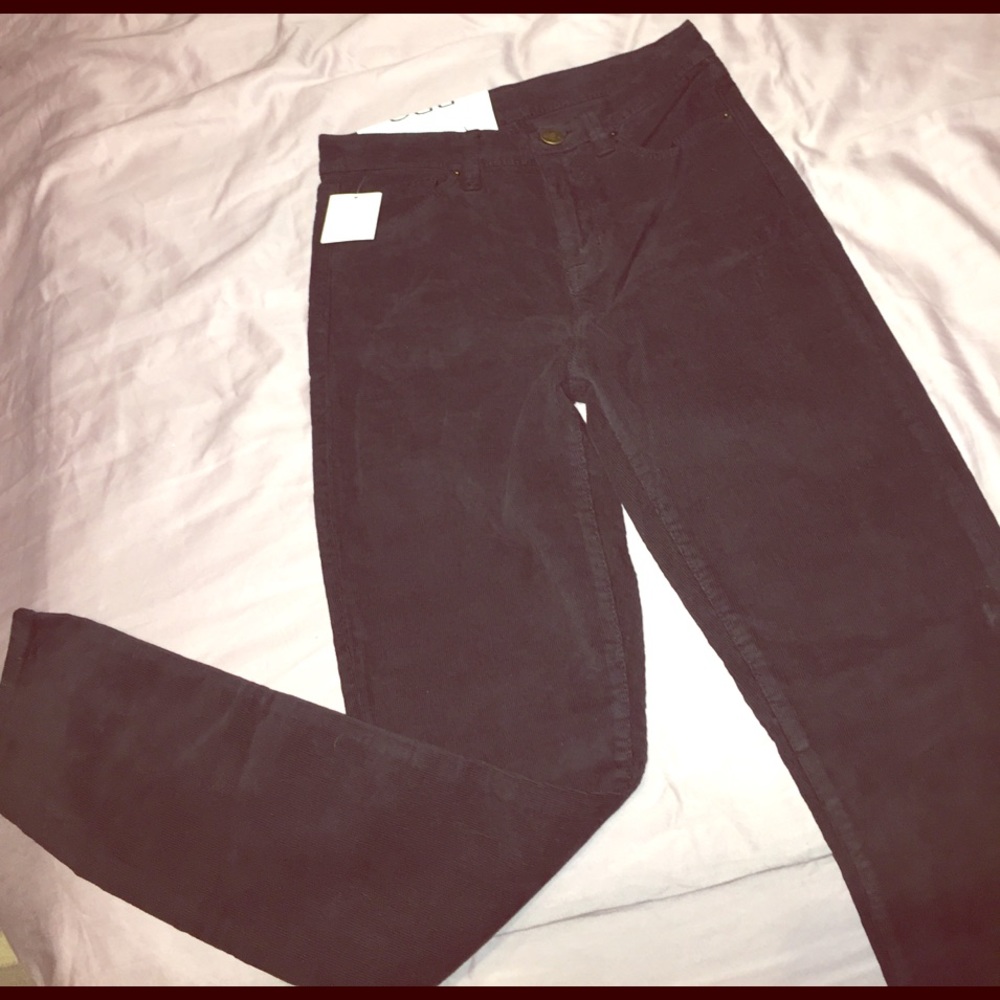 Urban Outfitters black corduroy pants