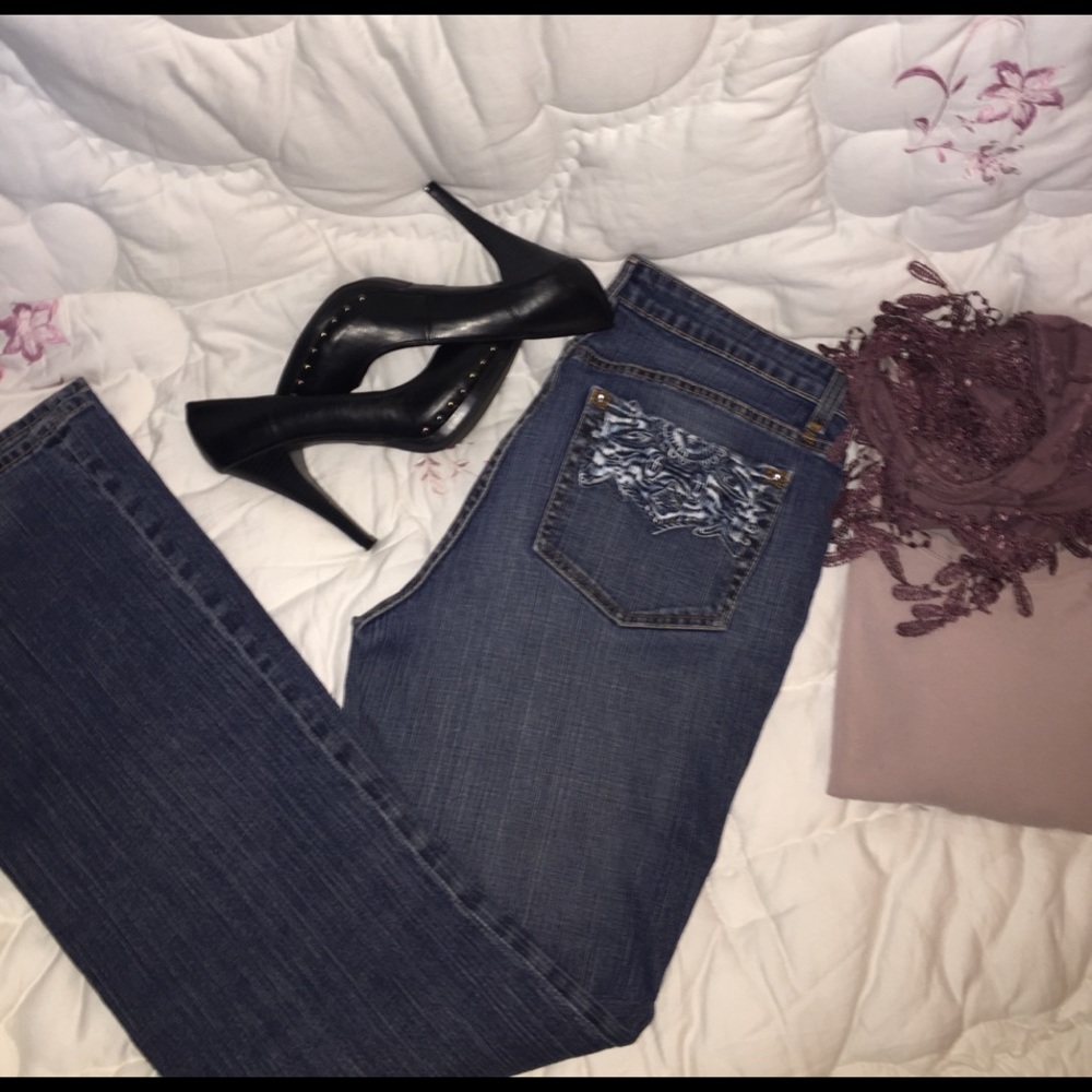 Kikit jeans Nordstrom sz 8, inseam 31, rise 9.75"