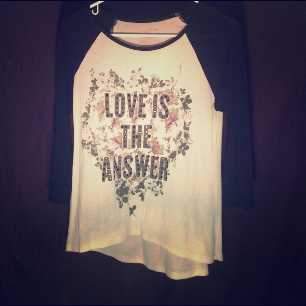 Love is the answer 3/4 sleeve