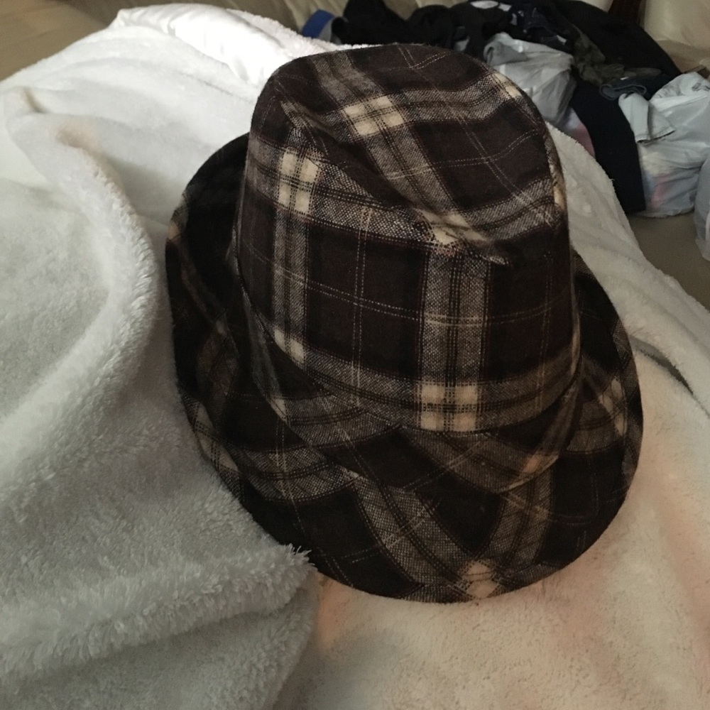 Flannel pattern fedora