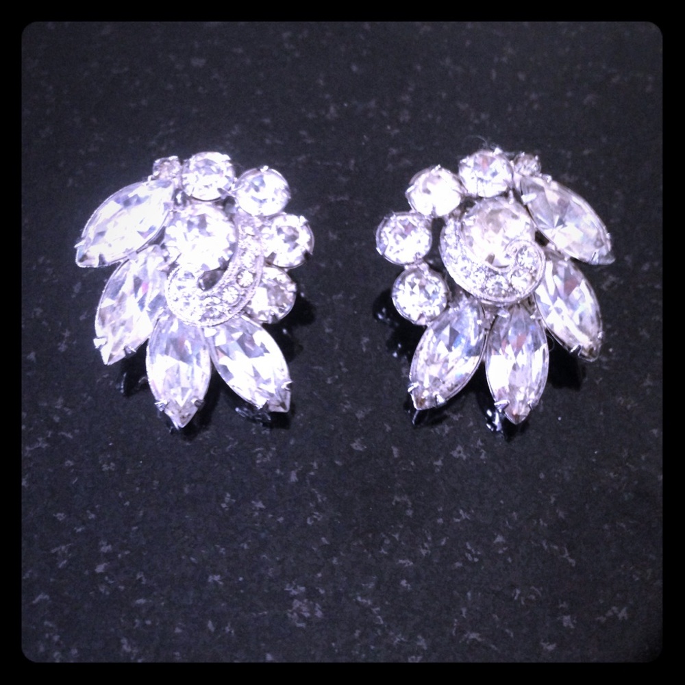 Eisenberg Ice vintage earrings