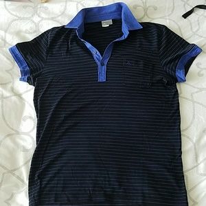 J.Lindberg Casual Polo (black/blue, Mens, medium)