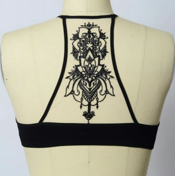 HPTattoo Racerback Bralette - Picture 4 of 7
