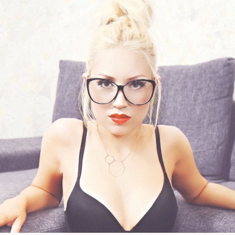 Librarian style glasses