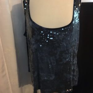 Michael Kors  blue w/ sequins army camp
