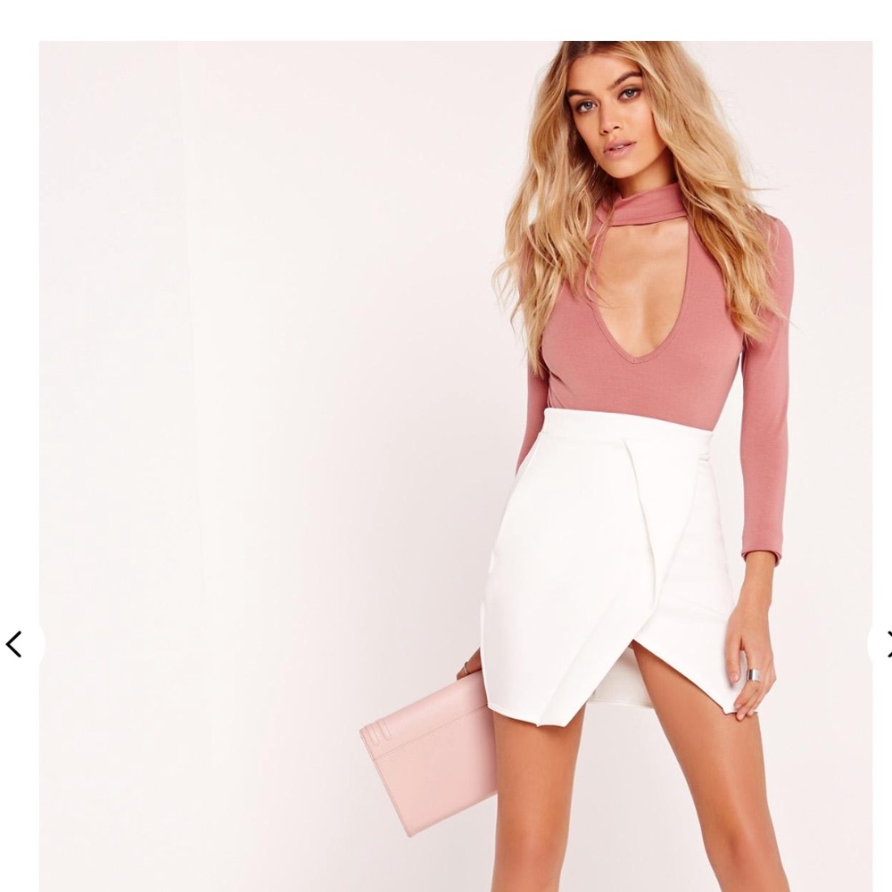 White skirt