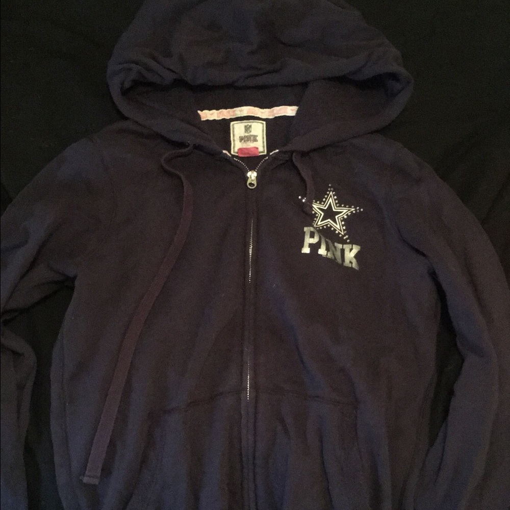 Dallas Cowboys PINK zip up