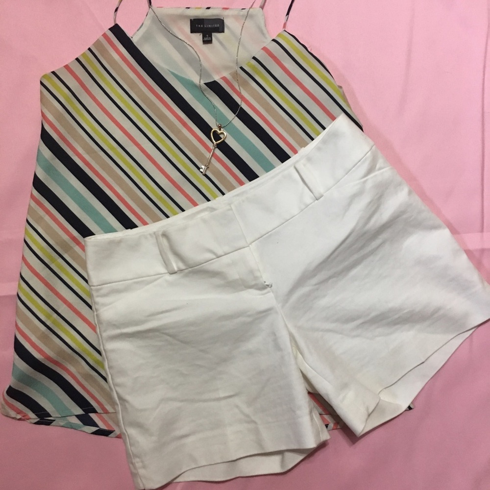 Beautiful Like New White Shorts