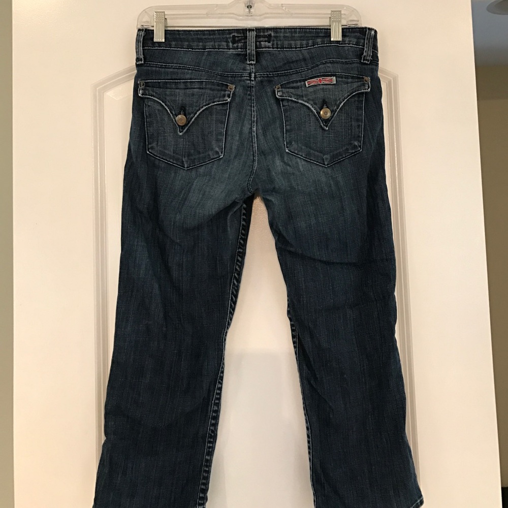 Hudson cropped jeans