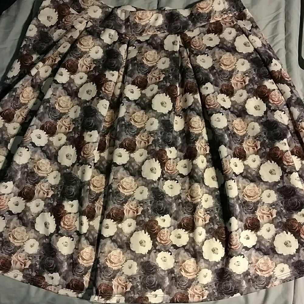 Floral skirt