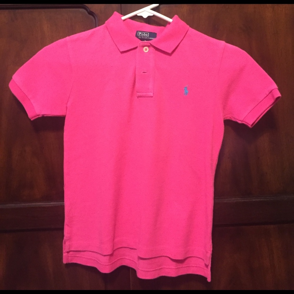 Polo🐎 Bright pink size 7!