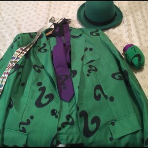 Batman Villain Costume The Riddler Halloween