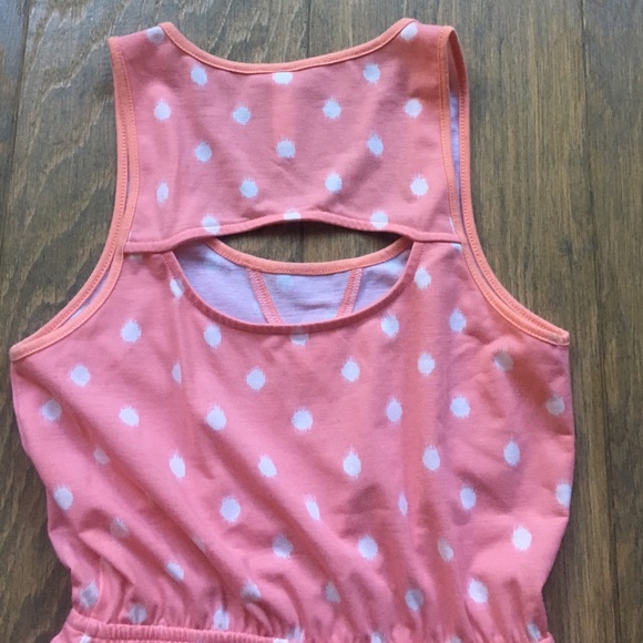 Pink polkadot dress - Picture 2 of 2