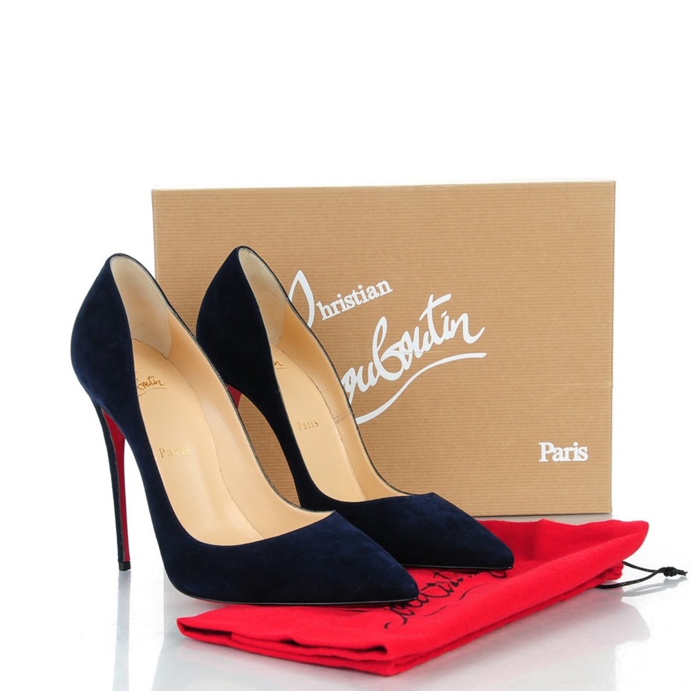 SOLD ON BAY So Kate 120 Suede Nuit size 7B