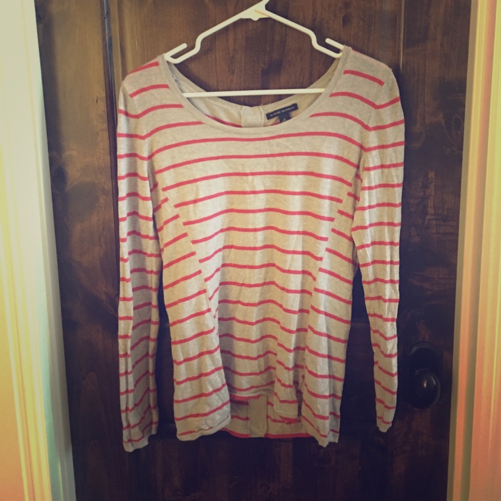 Banana Republic Stripe Knit Top