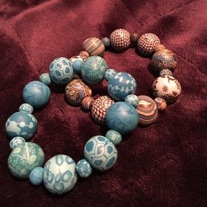 Viva Beads fimo clay bracelets