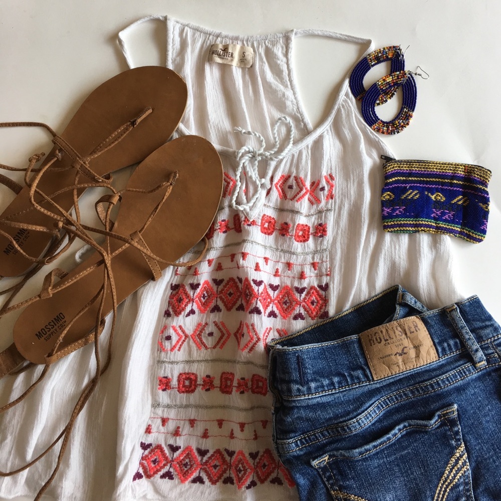 Super Cute Hollister Halter Top
