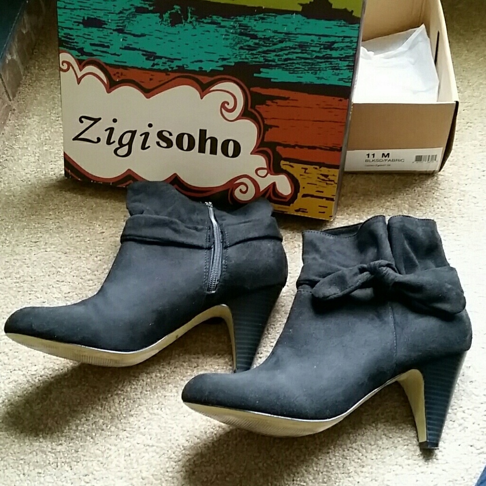 Zigi Soho Caiden Black 11M Fashion Ankle Boots