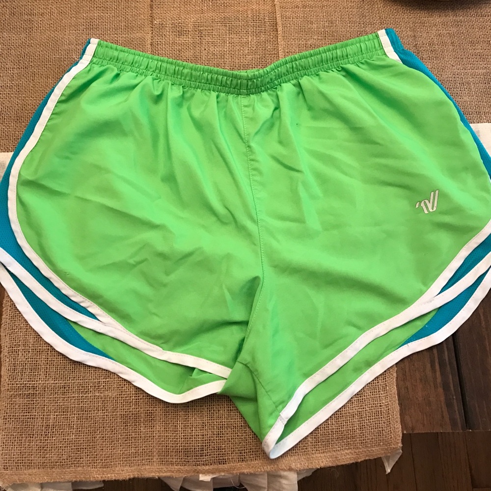 Varsity Brand Nike Tempo Shorts L Green & Blue