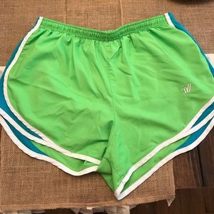 Varsity Brand Nike Tempo Shorts L Green & Blue