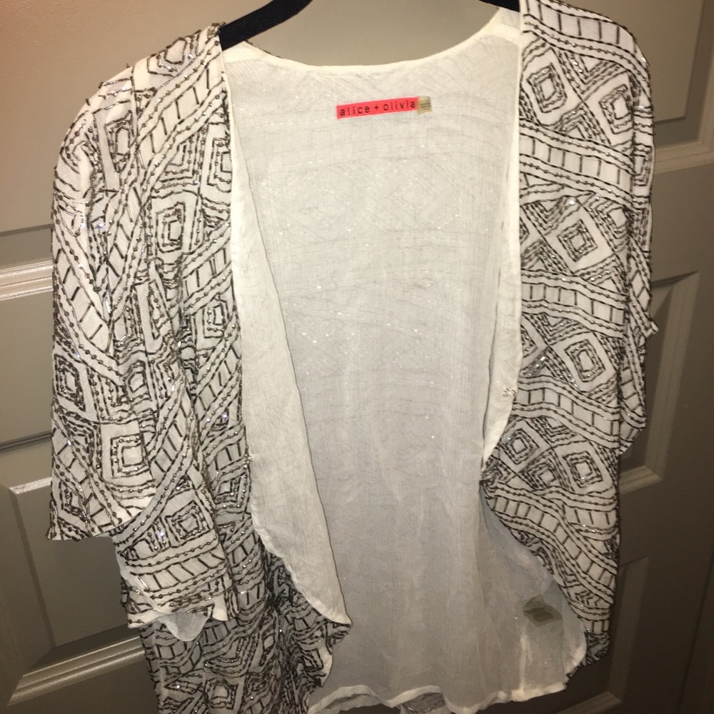 Alice + Olivia Beaded Cardigan