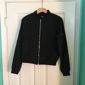 Black bomber jacket brand new