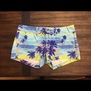 American Eagle Palm Tree Shorts.