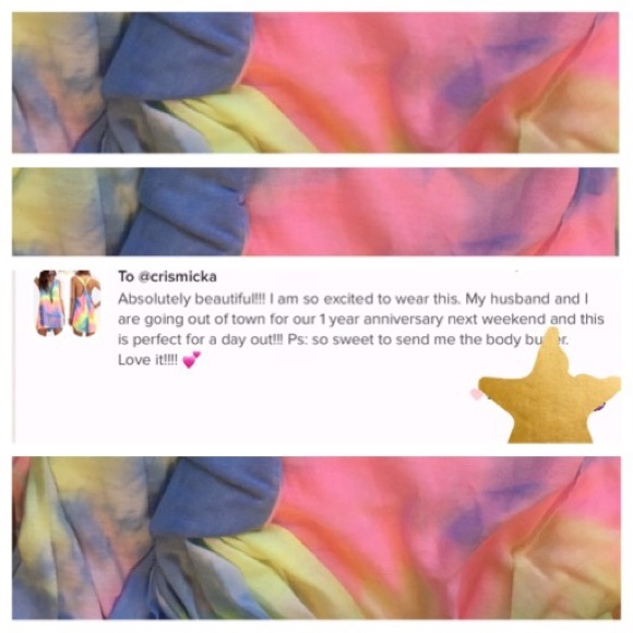 ❌SOLD OUT❌ 3X HP Tie Dye knot back dress/cover up - Picture 2 of 8