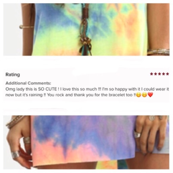 ❌SOLD OUT❌ 3X HP Tie Dye knot back dress/cover up - Picture 3 of 8