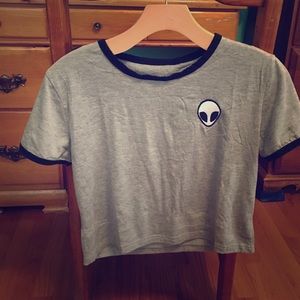 Alien crop top