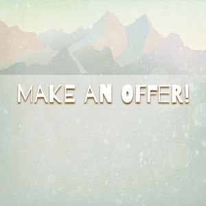 Always feel free to make an offer on any items!