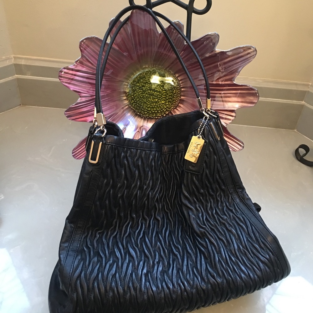 Coach Mad Twist leather purse