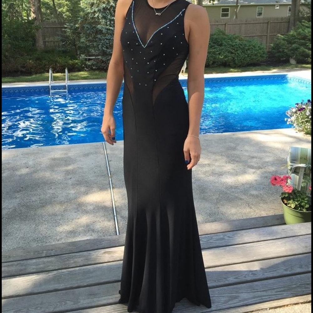 Betsy & Adam Custom Swarovski Crystal Dress