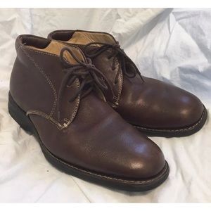 Johnston & Murphy Brown Leather Chukka Boots 8.5