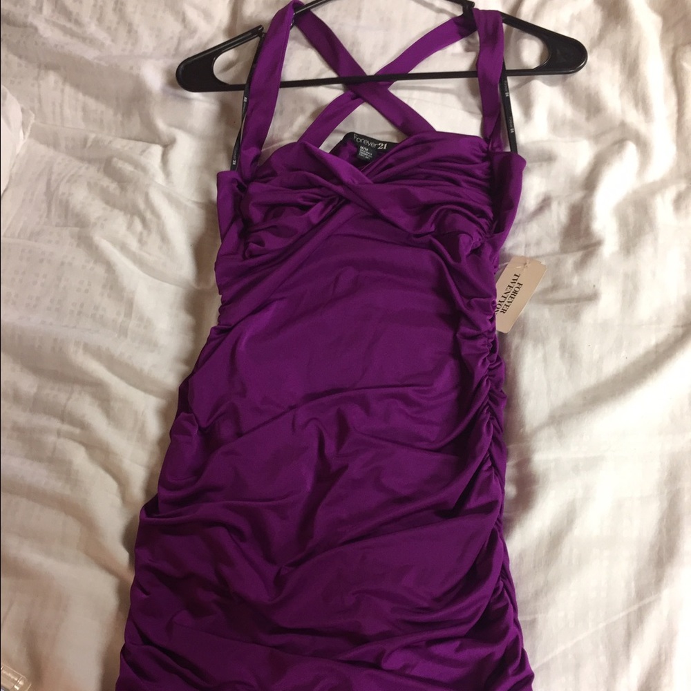 Purple dress