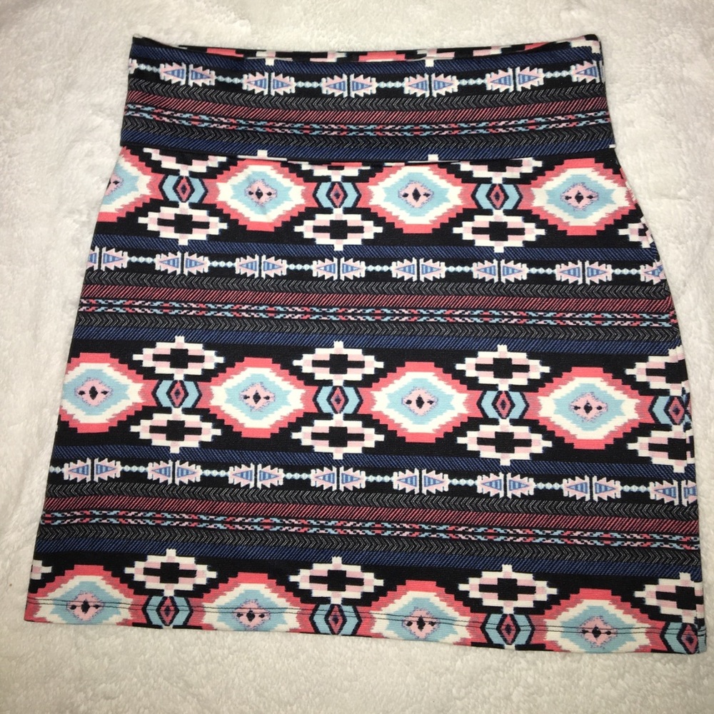 Rock 47 Wrangler Aztec Skirt