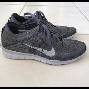Nike TR flyknit Metallic / grey platinum
