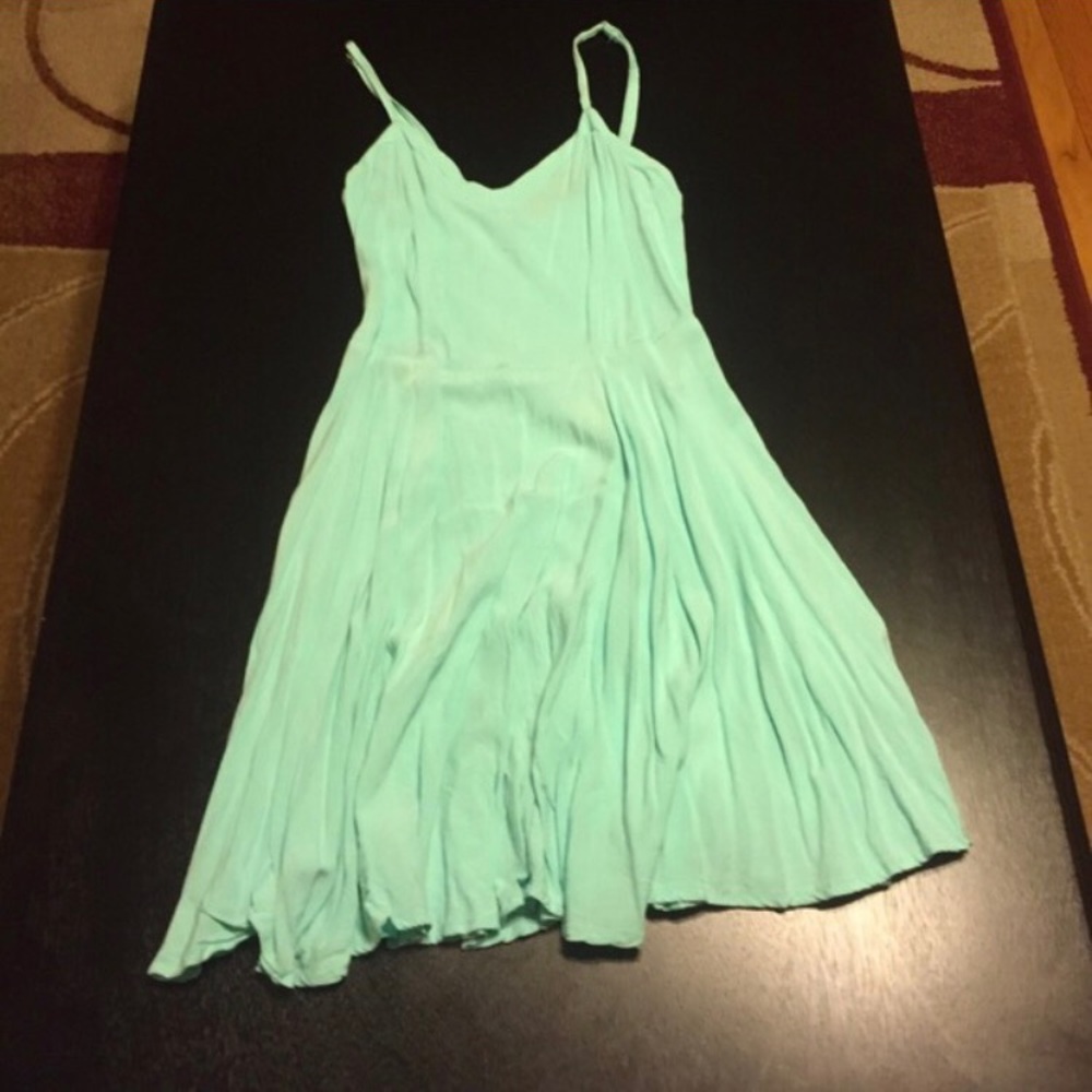 Blue dress