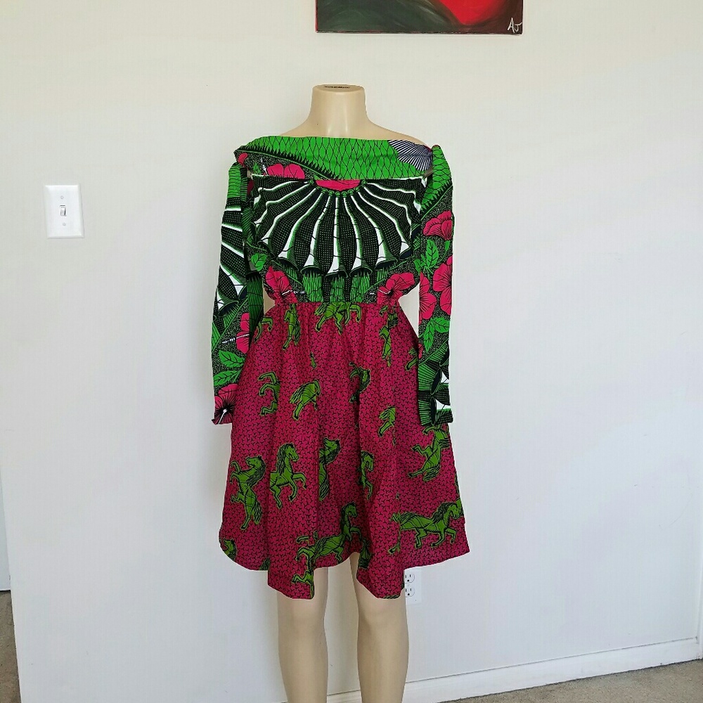 Ankara Summer Dress