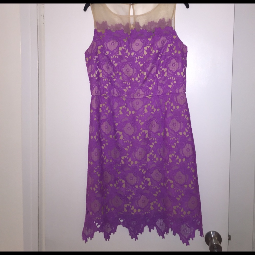 Purple Floral Dress