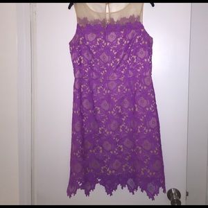 Purple Floral Dress