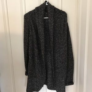 Grey Black Cardigan Cache Size S