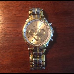 Rosra Quartz Gold and Silver Watch